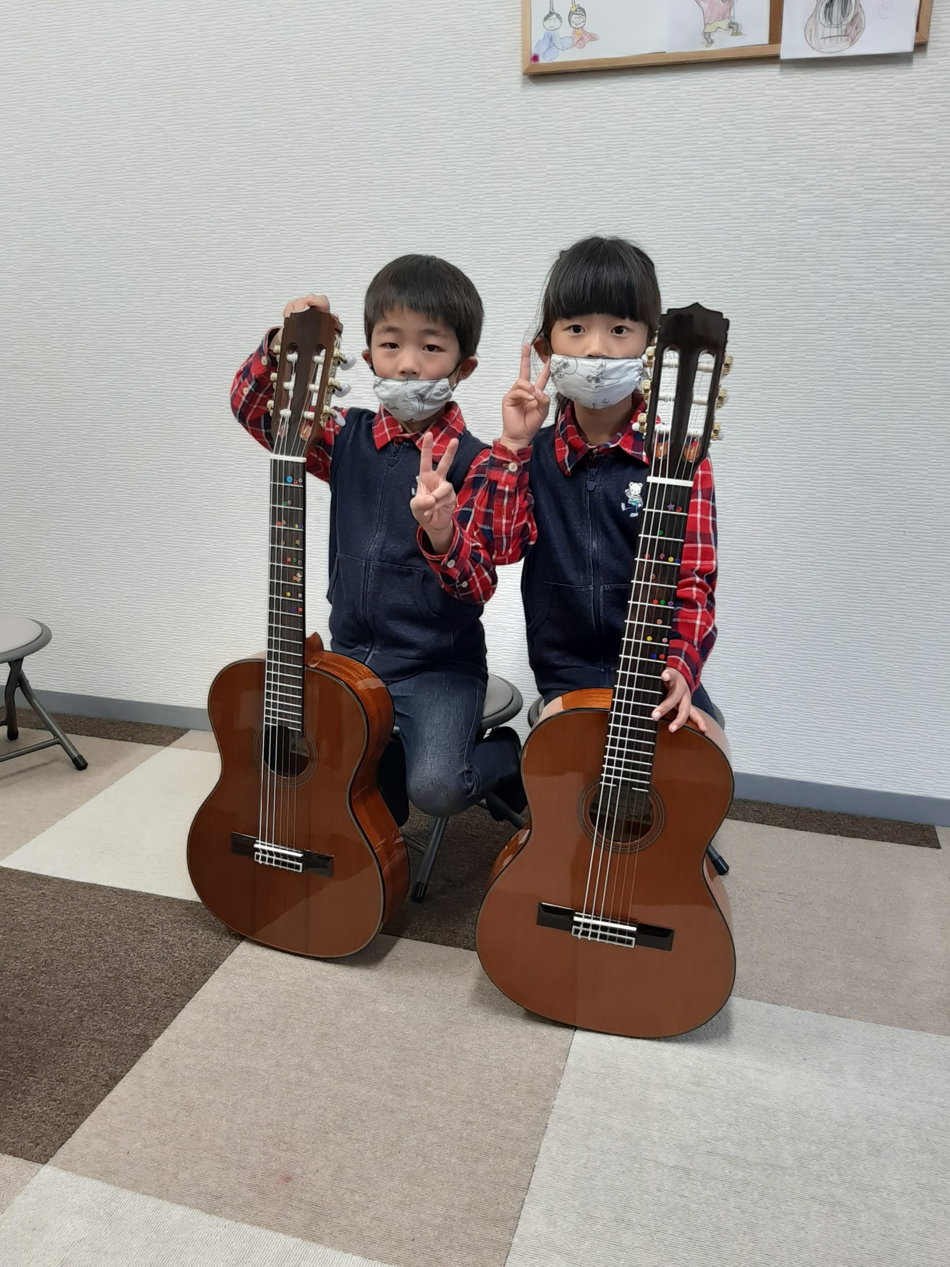 ギター教室の生徒